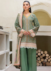 Zync By Florent Digital Printed Lawn 3 Piece Unstitched Suit FL25ZDWV3 D-9B